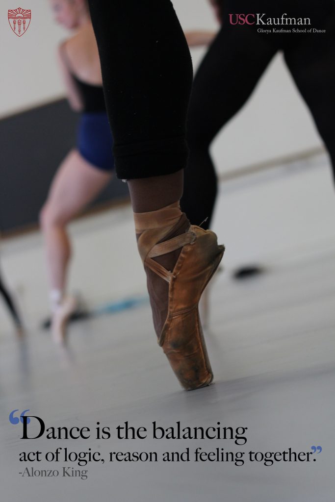 Alonzo King speaks to BFA dancers