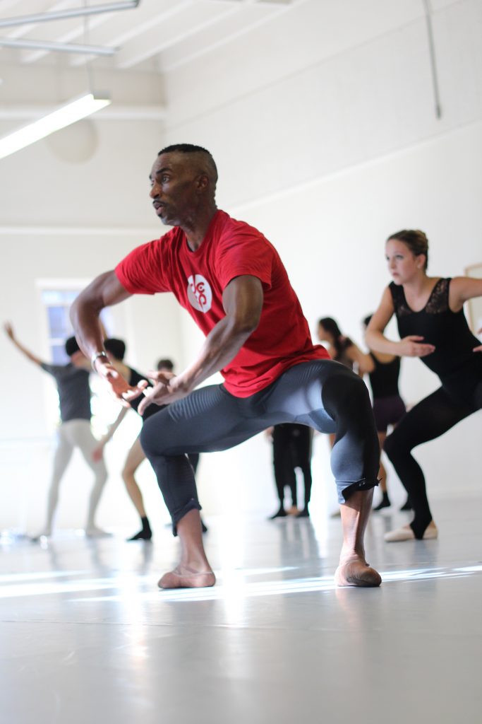 Desmond Richardson teaches USC Kaufman BFA Dancers