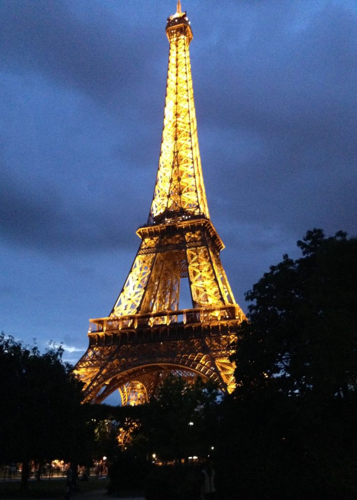 Eiffel Tower at Night