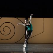 Dusty Button of Boston Ballet in Faculty Member William Forsythe's "Artifact Suite". Photo published in the NYTimes