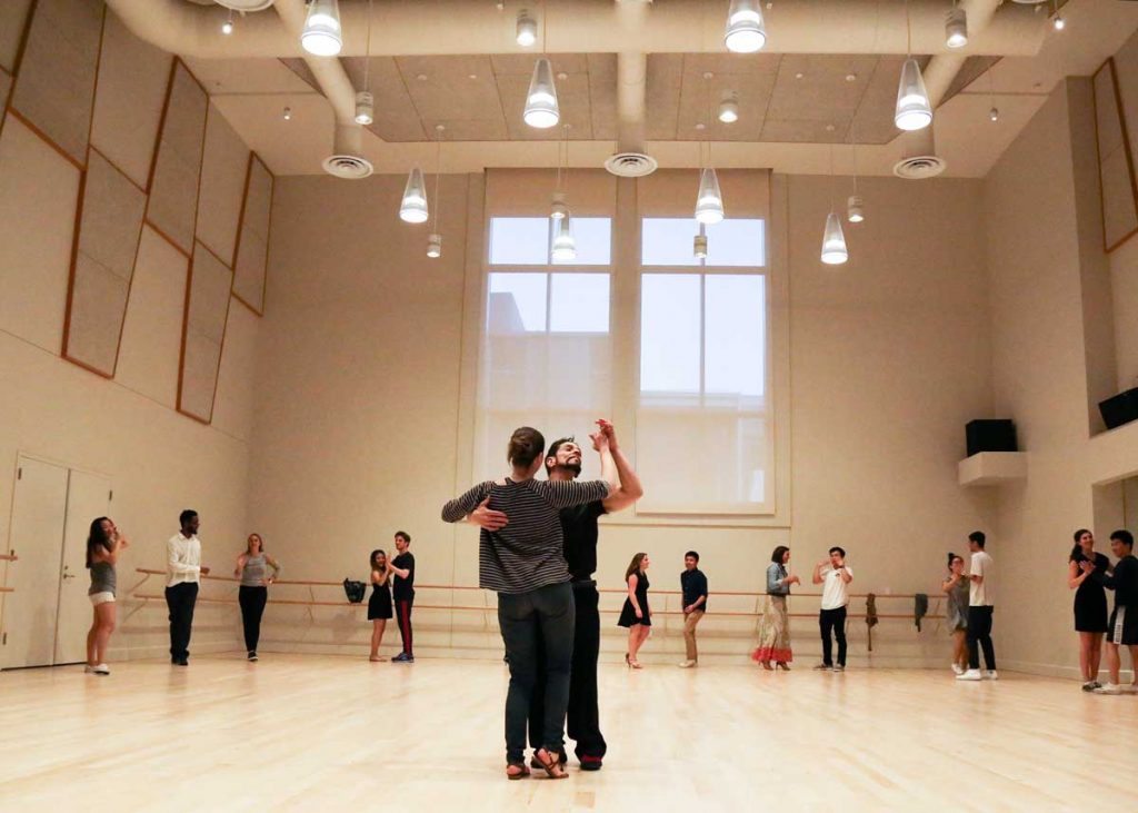 Ballroom Class at GKIDC. Photo by Carolyn DiLoreto