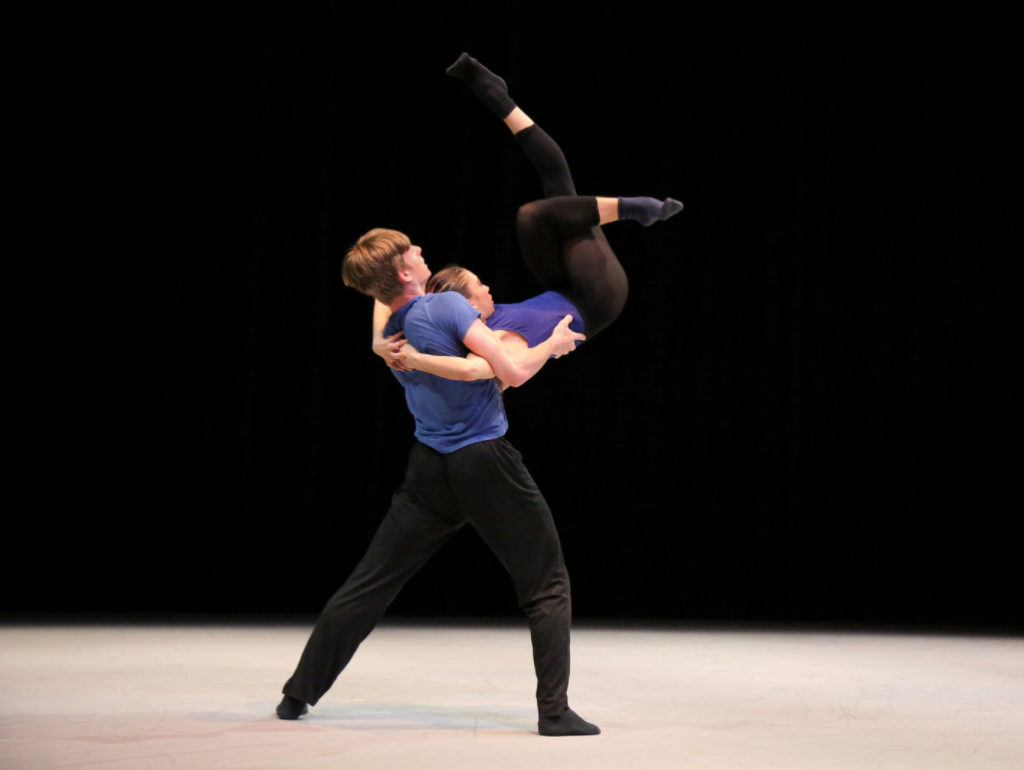 Trevor and Jessica in Quijada's "Empirical Quotient". Photo by Mary Mallaney