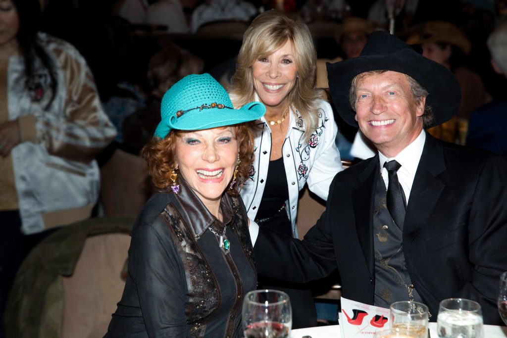 Glorya Kaufman, Anita Mann and Nigel Lythgoe.