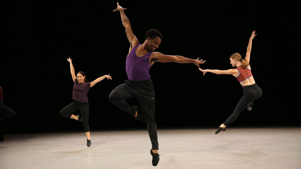 Elective students dancing in the Fall 2019 Elective Experience