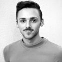 Black and white headshot of Matthew Perko