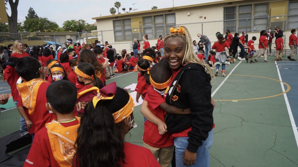 BFA with students from 32nd Street Elementary School