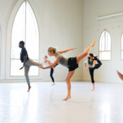 dancers in rehearsal