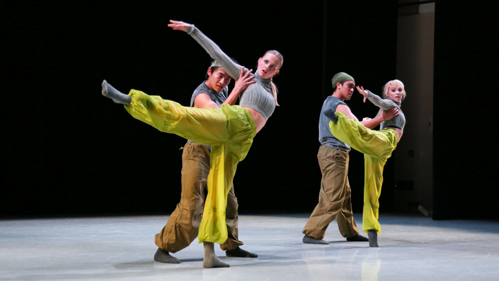 William Okajima, Ashton Benn, Hayden Rivas, Aimee Brotten (BFA '24) | Photo by Matt de la Peña