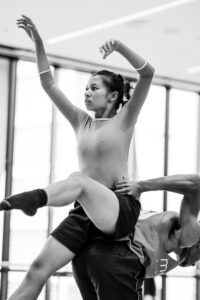Valerie Chen (BFA '24) photographed by Sacha Grootjans at the Nederlands Dans Theater Summer Intensive