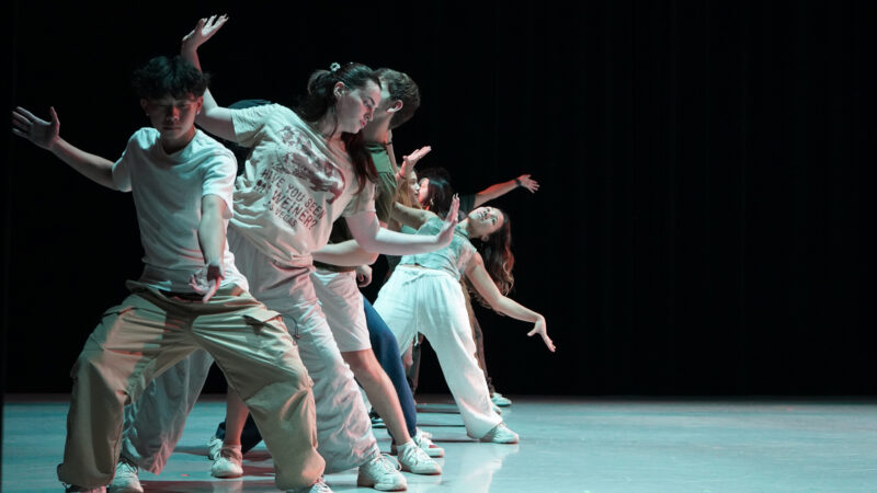 Image of USC Kaufman students in the Elective Experience performance.