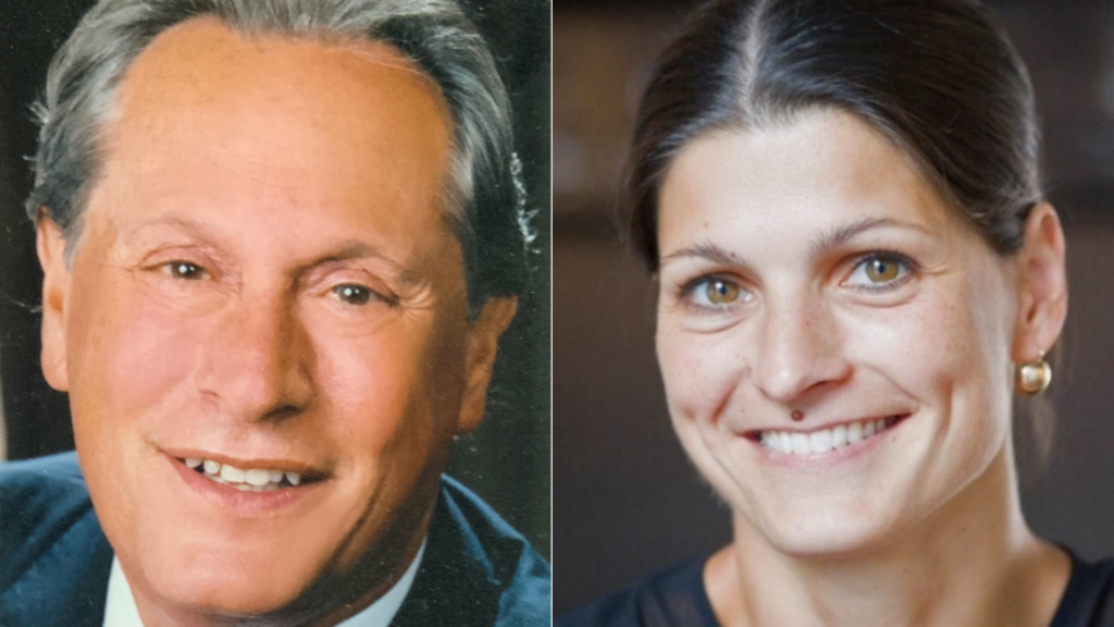 USC Kaufman Board of Councilors members Hank Alpert and Orsi Bakos