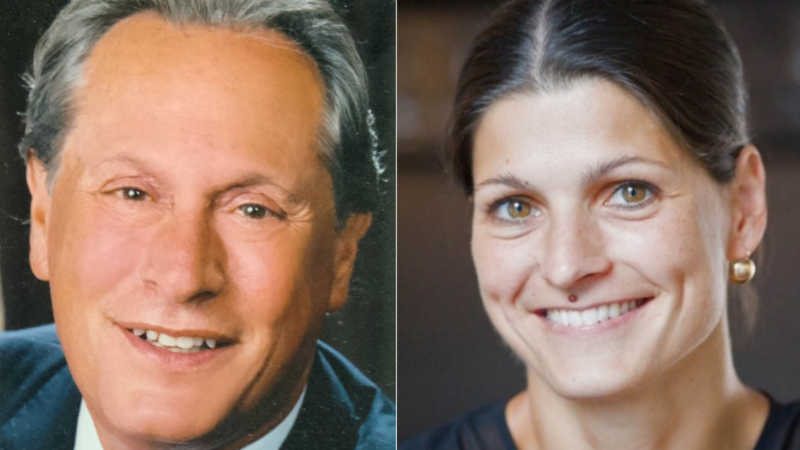 USC Kaufman Board of Councilors members Hank Alpert and Orsi Bakos