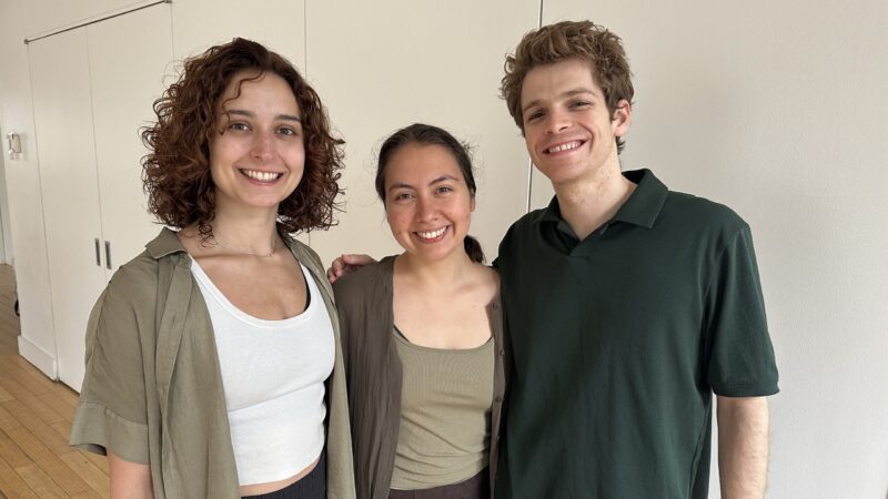 Aurora Vaughn, Alyssa Myers, and Aidan Tyssee of (All)Ways Dance Company | Photo courtesy of the artists